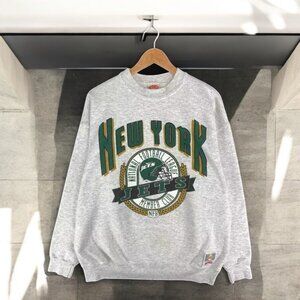 New York Jets NFL Ash Color Retro Style Sweatshirt Unisex Men Women
